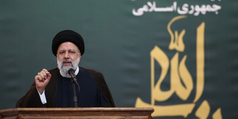 Iranian President Ebraim Raisi