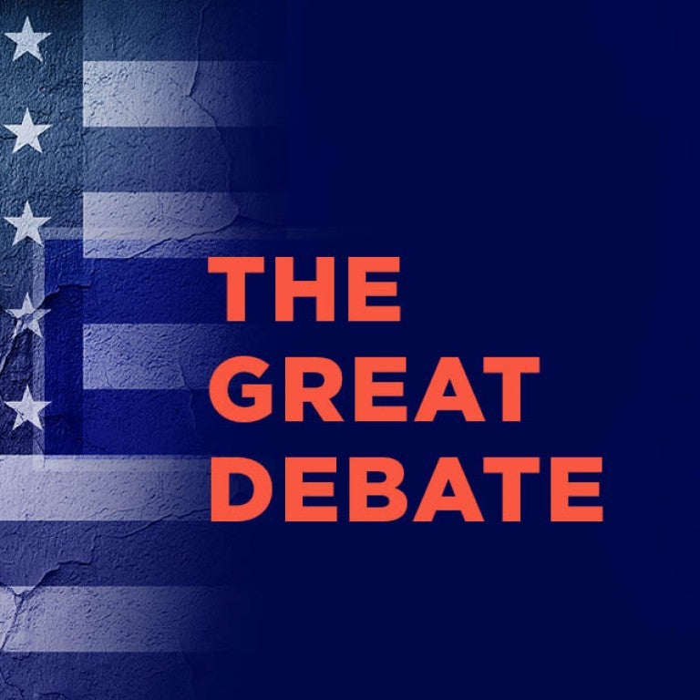 Graphic for The Great Debate